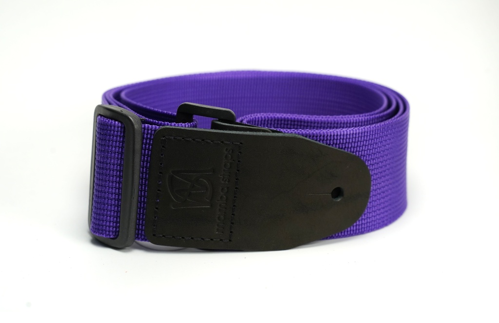 MB5031-029 Ремень для гитары, нейлоновый, фиолетовый, Mamba straps