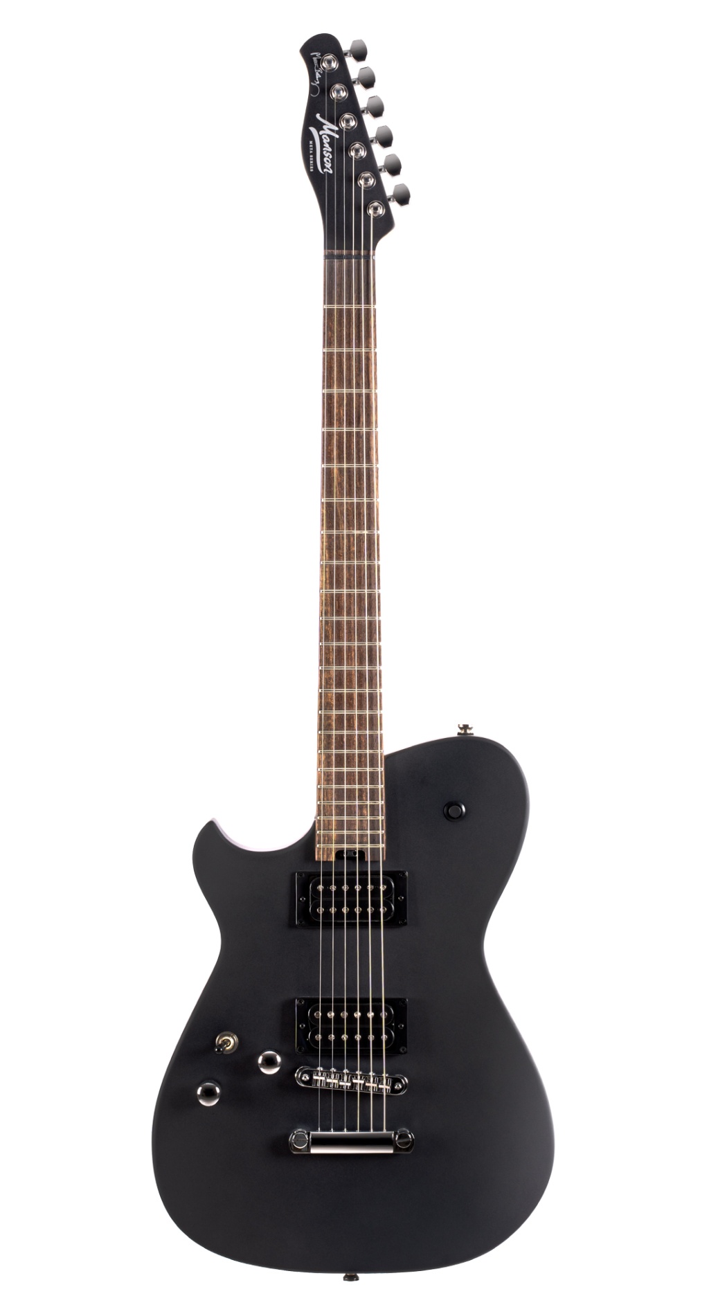 MBM-2-LH-SBLK META Series Электрогитара, леворукая, черная, Cort