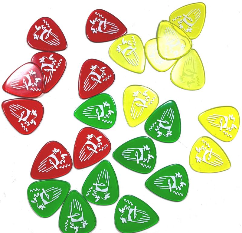 RWR01XH Rev. Willy's Mexican Lottery Медиаторы 24шт, очень толстые, Dunlop