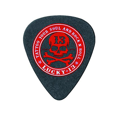 L12R.73 Lucky 13 Rock n Roll Медиаторы 36 шт., толщина 0,73мм, Dunlop