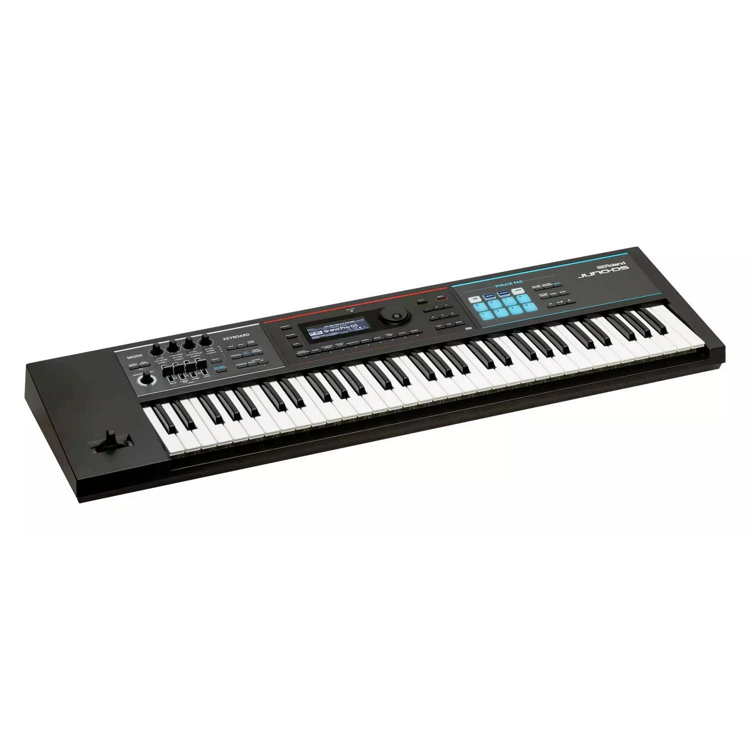 ROLAND JUNO-DS61 - синтезатор, 61 клав., 1200 зв., 30 уд. установок, полиф. 128.