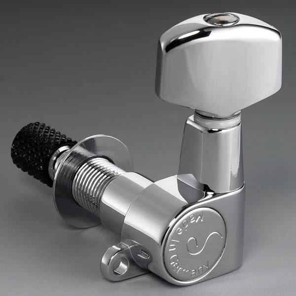 10080220 (7508a) M6CHL Mini A Topmount Комплект одиночной колковой механики, Schaller