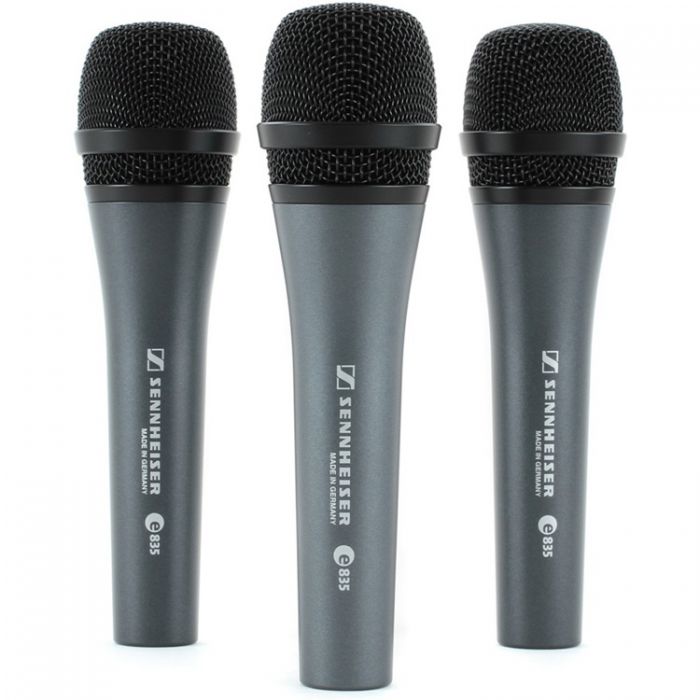 506666 3-PACK E 835 Микрофон динамический, 3шт, Sennheiser
