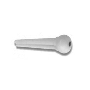 A021WH/2PVC Фиксатор струн белый с черной точкой Alice