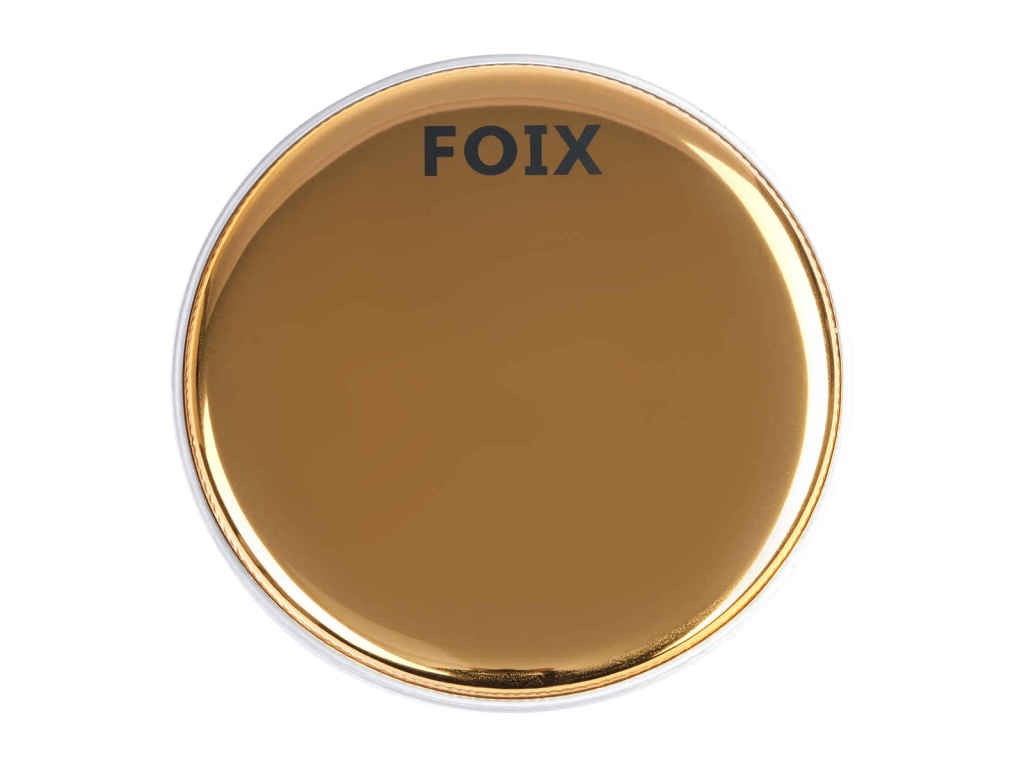 FDH-188GD-10 Пластик для малого и том барабана 10", золотистый, Foix