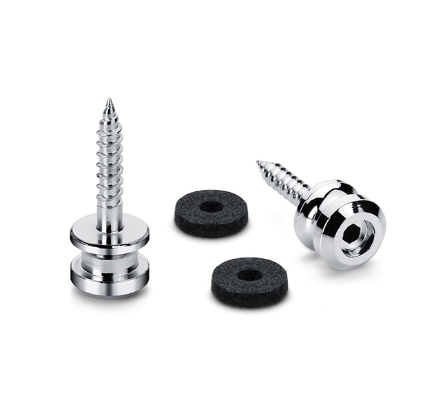 24030200 S-Lock M Крепление ремня, хром, 2 шт, Schaller