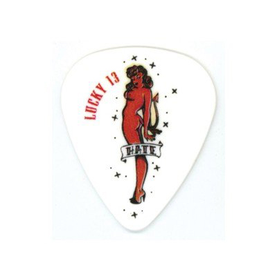 L08R.73 Lucky 13 Hate Girl Медиаторы 36 шт., толщина 0,73мм, Dunlop