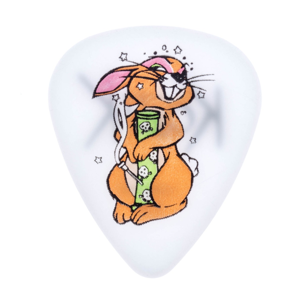 BL25R100 Frank Kozik Bong Buddy Медиаторы 36шт, толщина 1.00мм, Dunlop