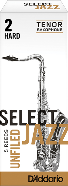 RRS05TSX2H Select Jazz Unfiled Трости для саксофона тенор, размер 2, жесткие (Hard), 5шт, Rico