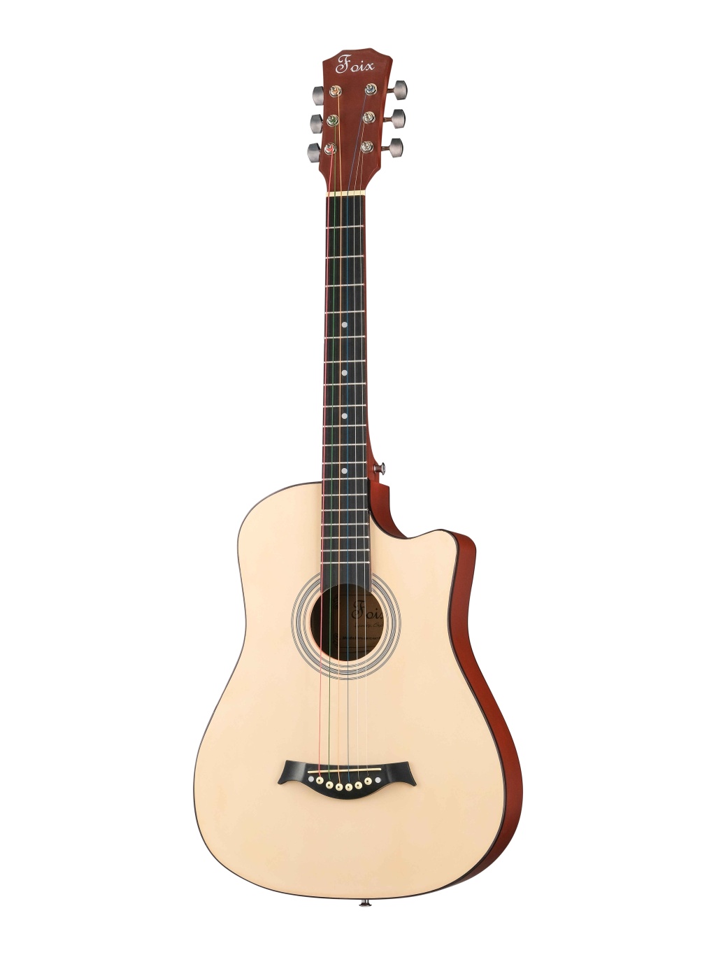 FFG-3861C-NAT Акустическая гитара, с вырезом, цвет натуральный, Foix