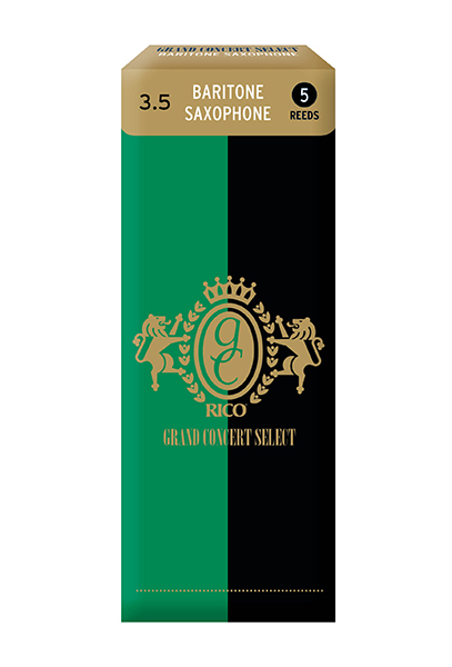 RGC05BSX350 Grand Concert Select Трости для саксофона баритон, размер 3.5, 5шт, Rico