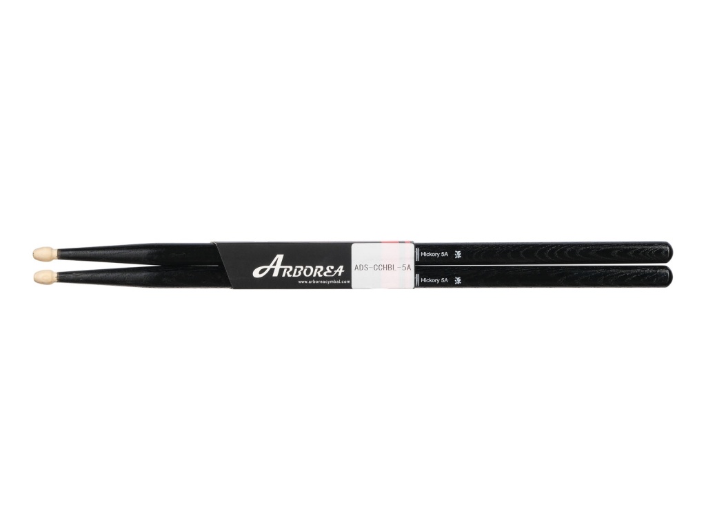 ADS-CCHBL-5A Барабанные палочки, черные, Arborea