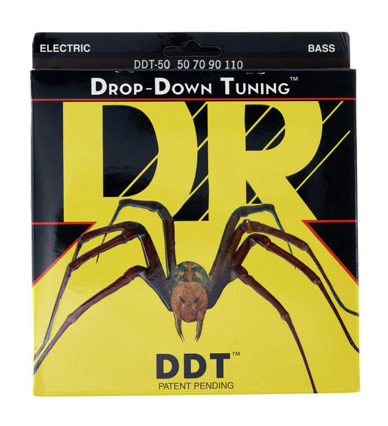 DDT-50 Drop-Down Tuning Комплект струн для бас-гитары, сталь, Heavy, 50-110, DR
