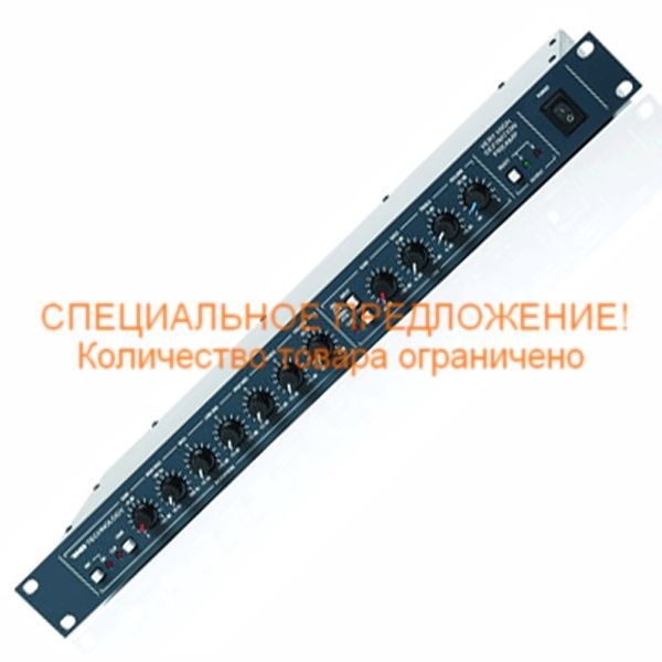 KV2AUDIO VHDPREAMP - 2-х кан. предусилитель с микрофонным вх.+ стер. вх.+RCA вх.,+48В, 4-пол.экв.