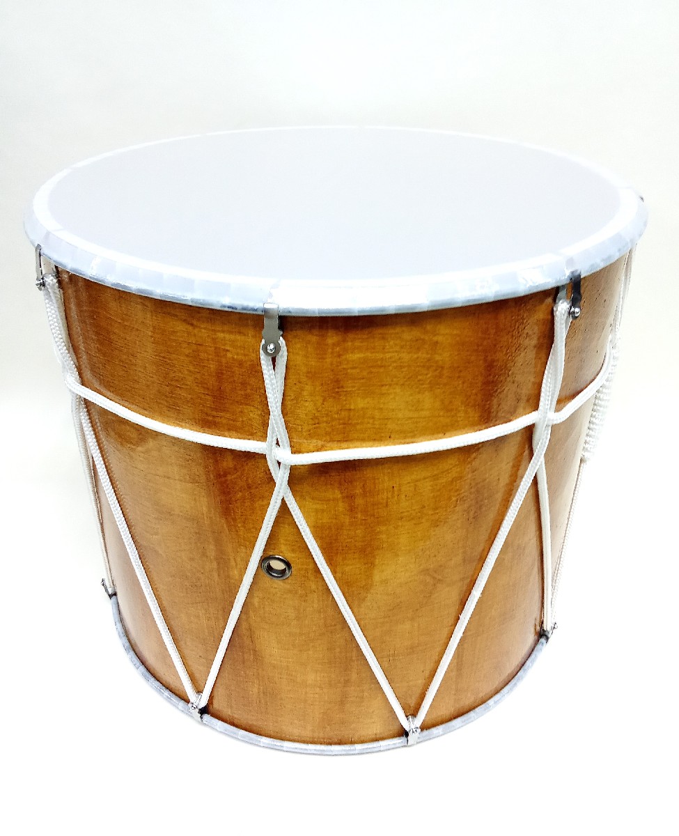 MZ-B14-amK Барабан кавказский 14", лак янтарный, с чехлом, MEZZO