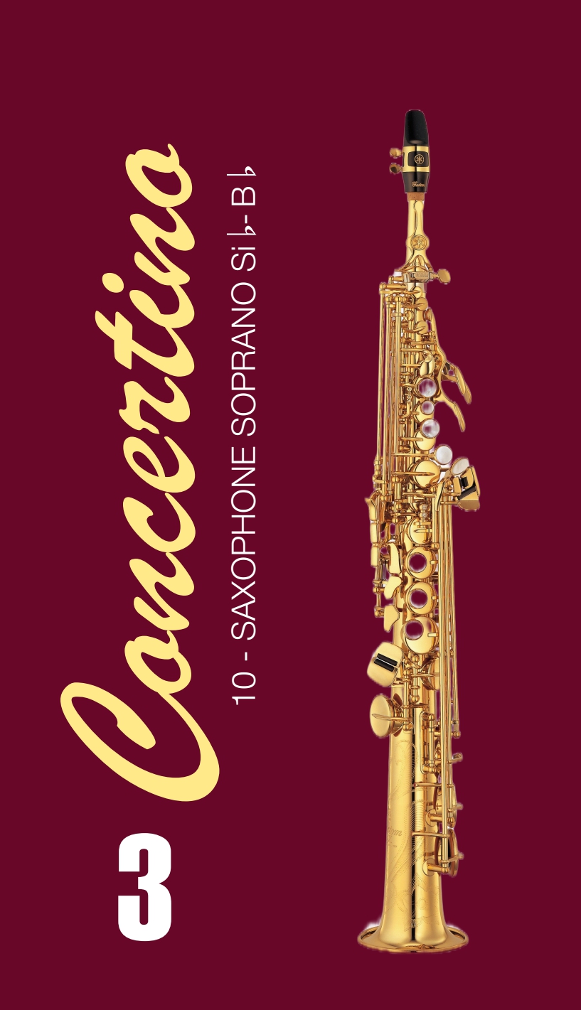 FR22SO05 Concertino Трости для саксофона сопрано No 3 (10шт), FedotovReeds