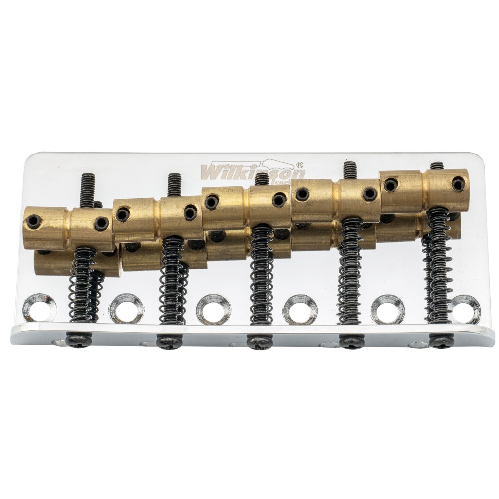 WOB51-CR M Series Бридж для 5-струнной бас-гитары, хром, Wilkinson