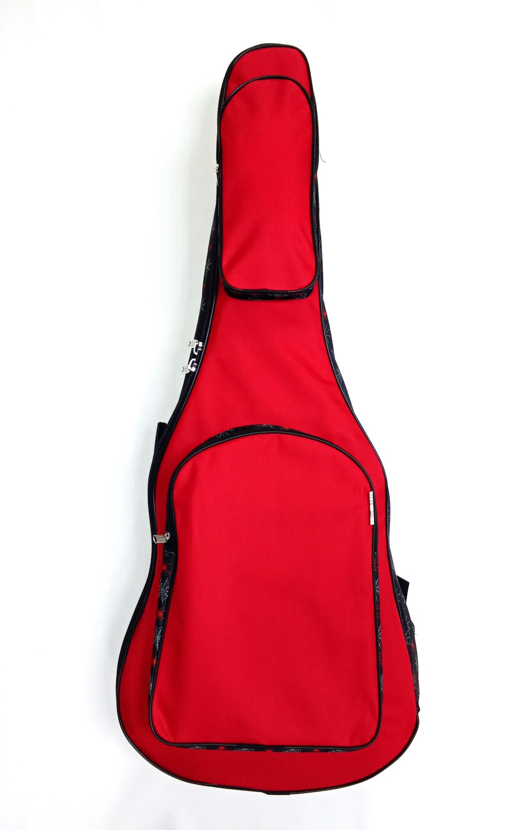 MZ-ChGC-3red/sp Чехол для классической гитары, красный/"паучки", MEZZO