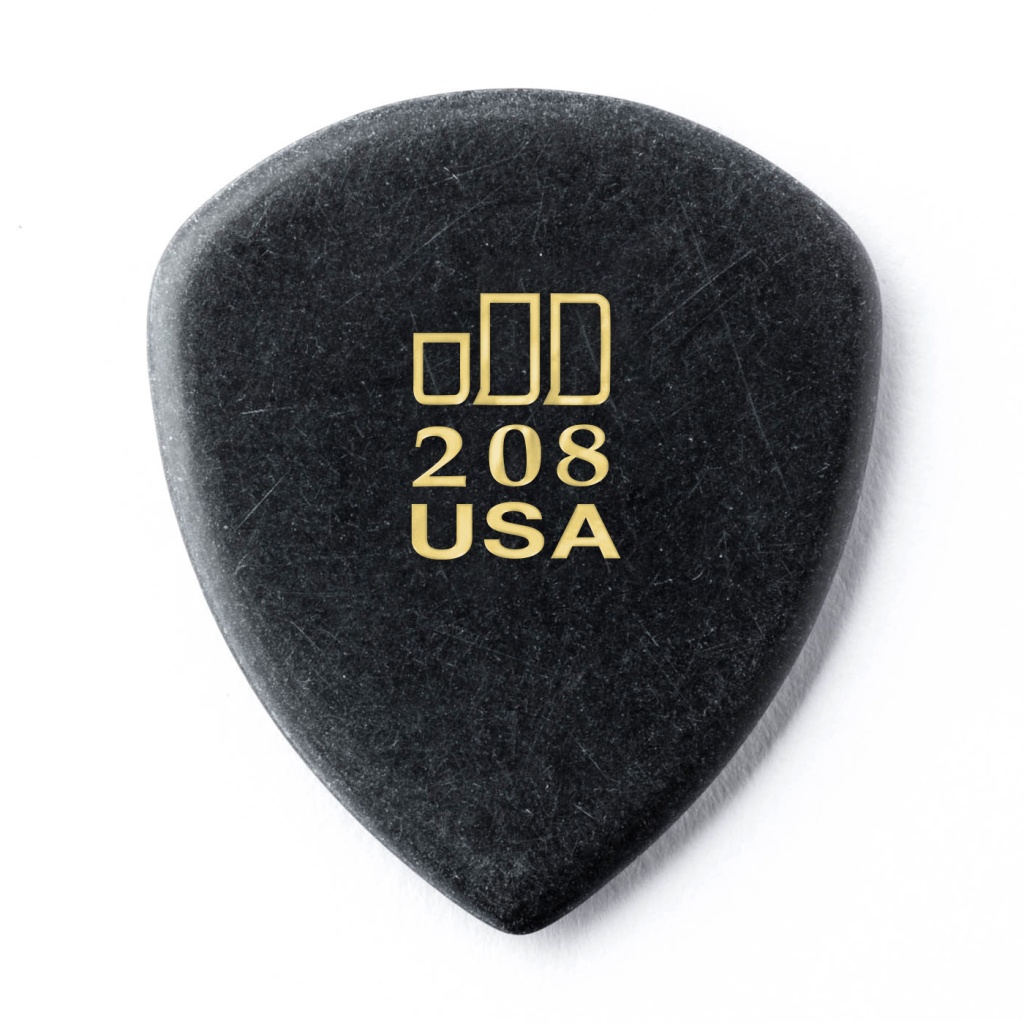 477R208 JD Jazztones Медиаторы 36шт, большой острый кончик, черные, Dunlop