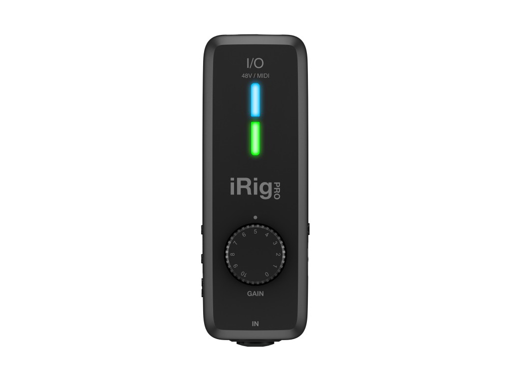iRig-PROIO Аудио и MIDI-интерфейс для мобильных устройств, 24-бит / 96 кГц, IK Multimedia