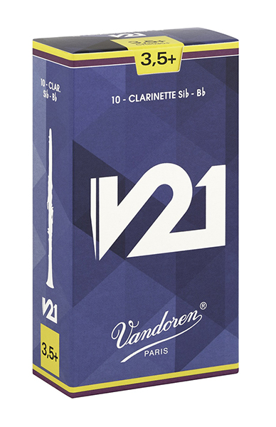CR8035+ V21 Трости для кларнета Bb, №3.5+, 10шт, Vandoren