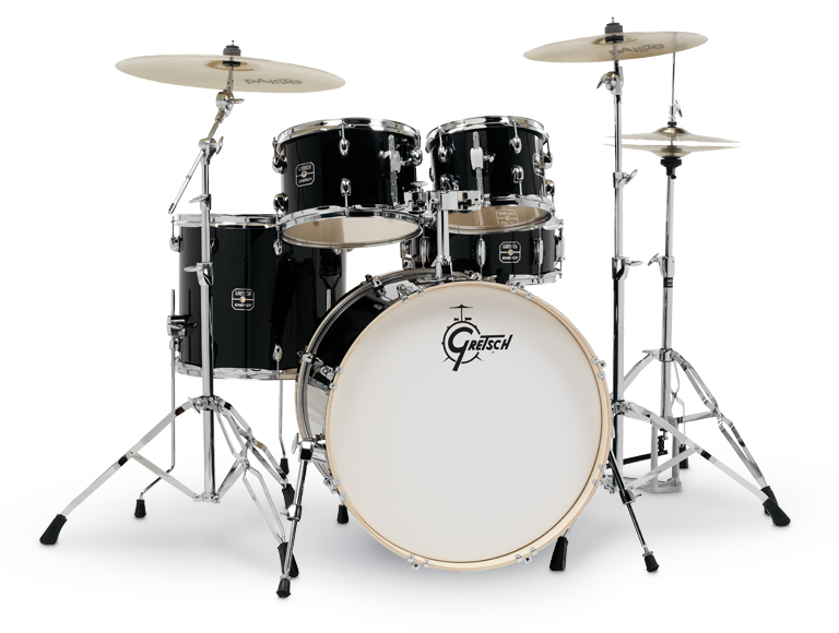 GE4605B Energy Барабанная установка, черная, (2 коробки), Gretsch