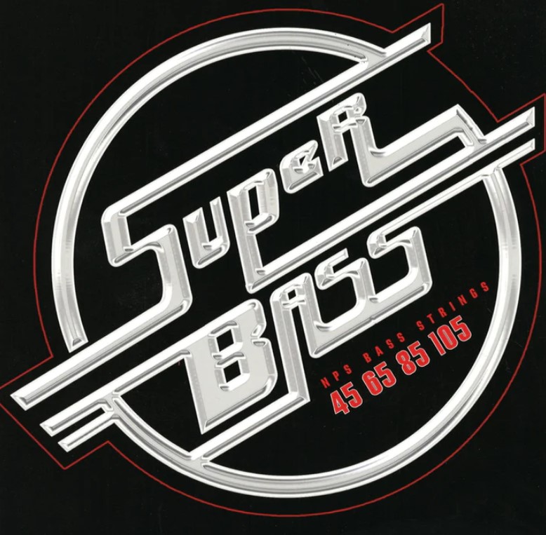 6145 Superbass Комплект струн для бас-гитары, никелированные, 45-105, Everly