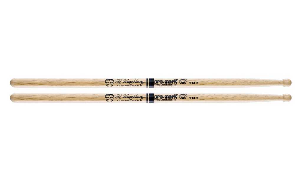PW707W Shira Kashi 707 Ed Shaughnessy Барабанные палочки, дуб, деревянный наконечник, ProMark