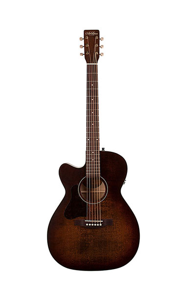 042715 Legacy Left Bourbon Burst CW QIT Электро-акустическая гитара, леворукая, Art & Lutherie