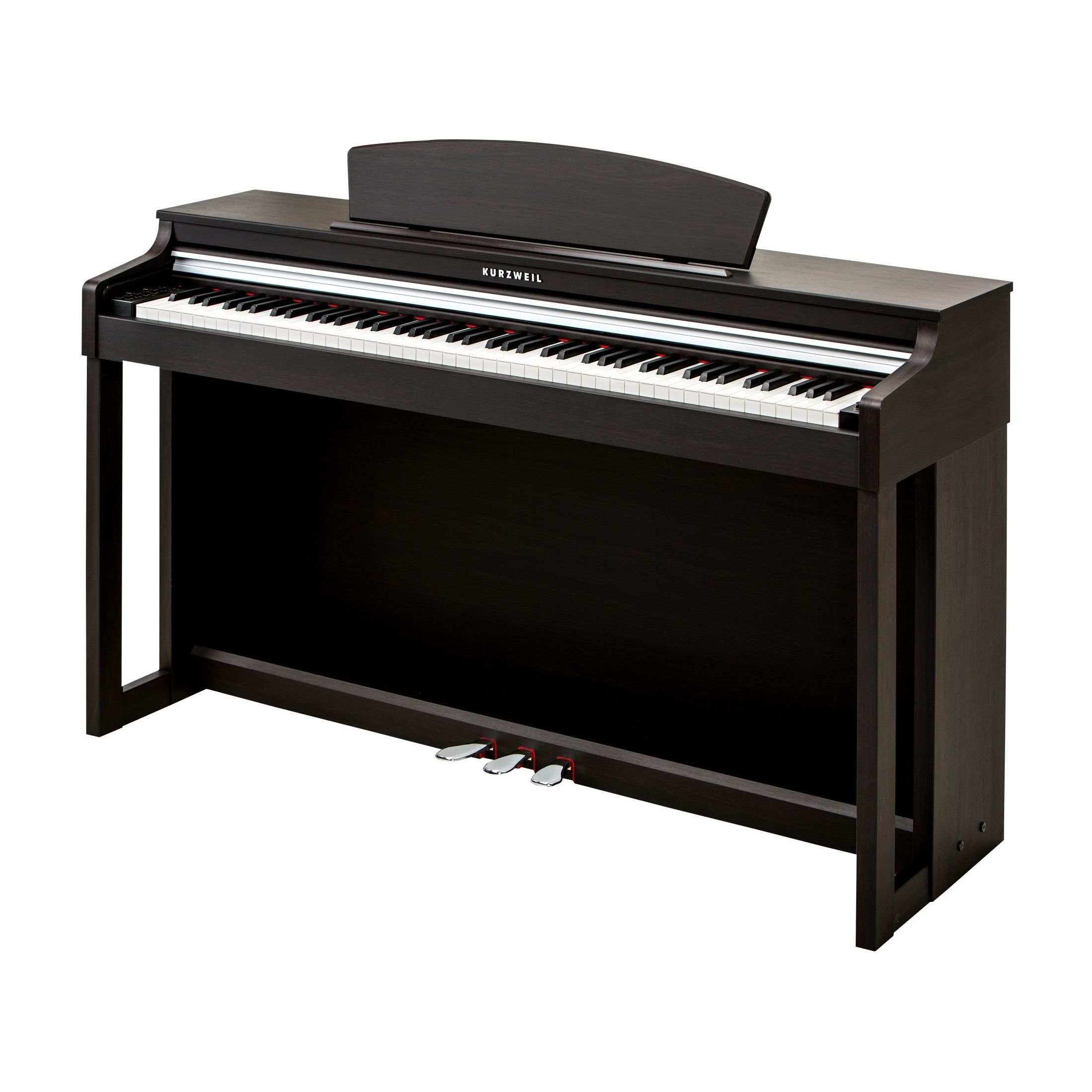 KURZWEIL M120 SR - цифр. пианино (2 места), банкетка, 88 молот. клавиш, полифония 256, цвет палисанд