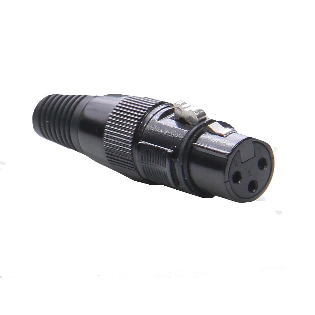 INVOTONE XLR3F300 - разъём XLR 3Р, кабельный, мама, корпус металл/ пластик