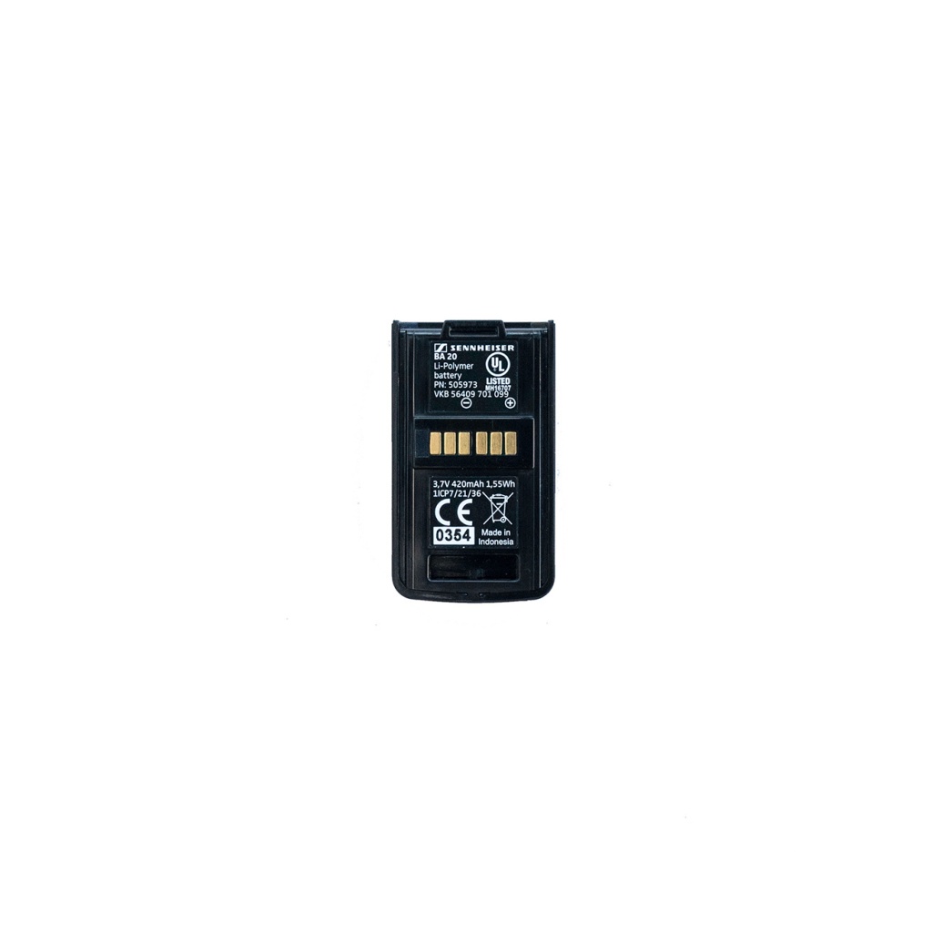 505973 BA 20 Аккумуляторный блок для приемника EKP AVX, Sennheiser