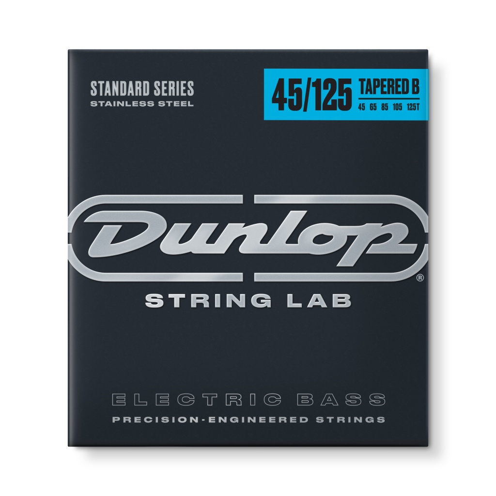 DBS45125T Tapered B Комплект струн для 5-струнной бас-гитары, нерж.сталь, Medium, 45-125, Dunlop