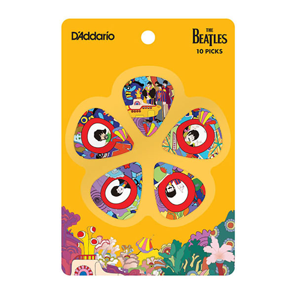 1CWH4-10B7 Yellow Submarine Медиаторы 10шт, средние, Planet Waves