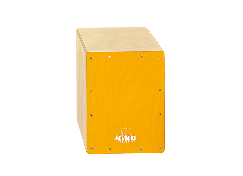 NINO950Y Кахон, высота 13", желтый, Nino Percussion