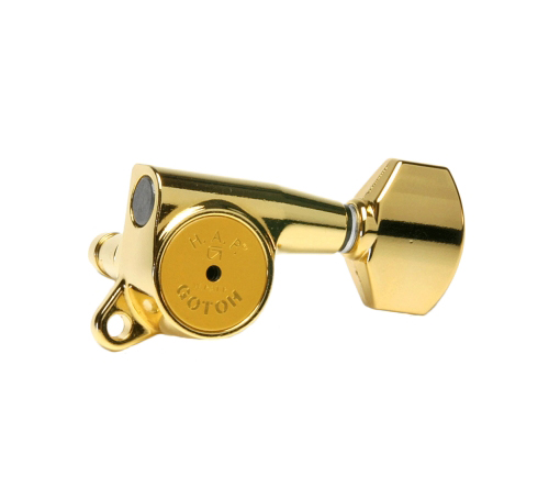 SG381-HAPM-07-GG-L6 Колки для гитары 6л, локовые, золото, Gotoh