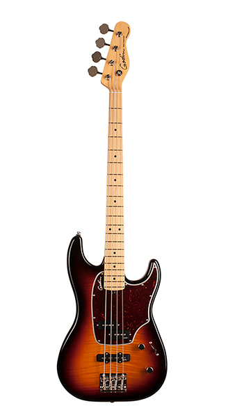 046928 Shifter Classic 4 Vintage Burst Flame MN Бас-гитара с чехлом, санберст, Godin