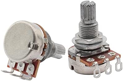 M283-2 Потенциометр громкости B250K (лин), 2шт, Musiclily
