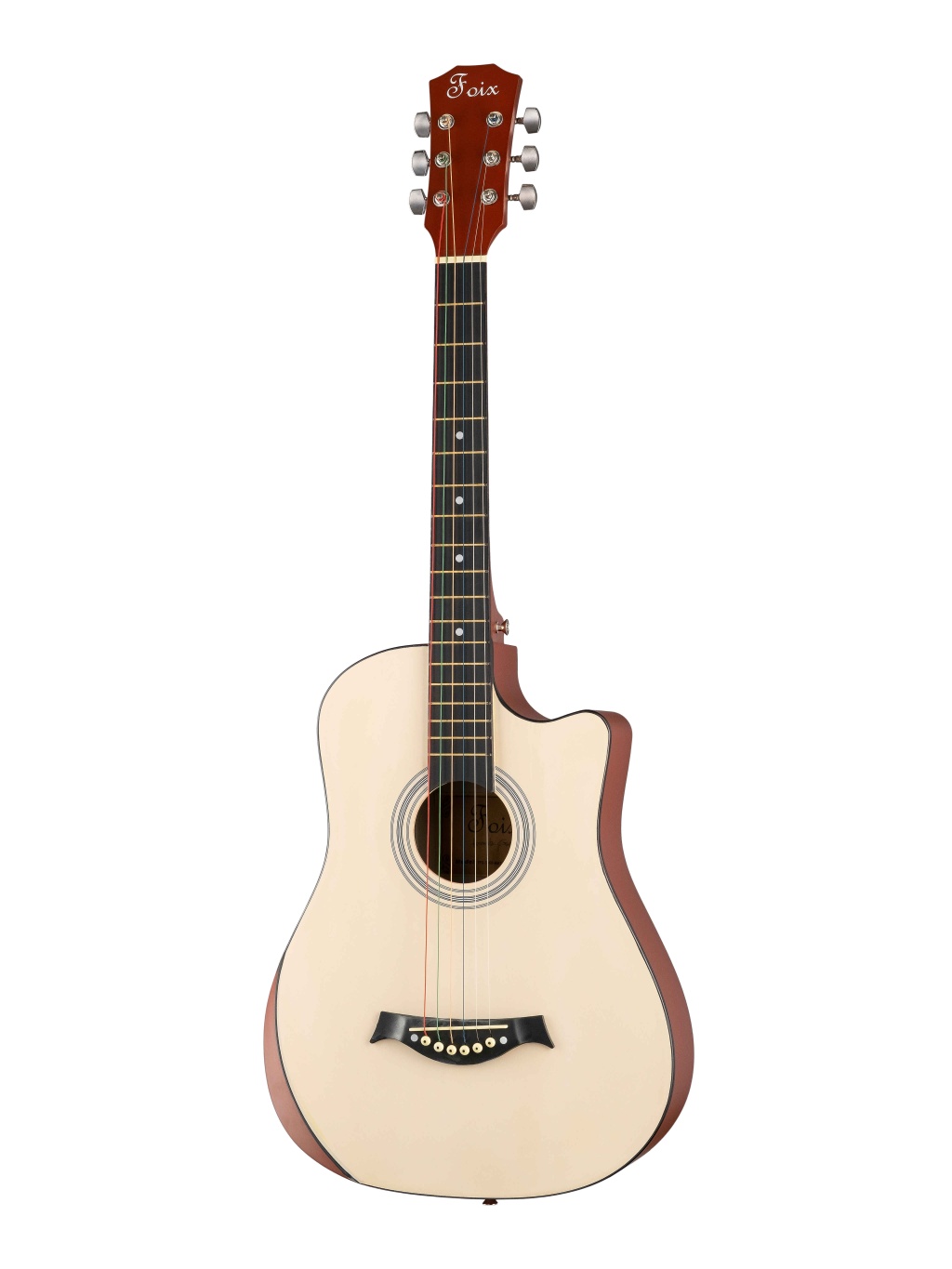 FFG-3860C-NAT Акустическая гитара, с вырезом, цвет натуральный, Foix