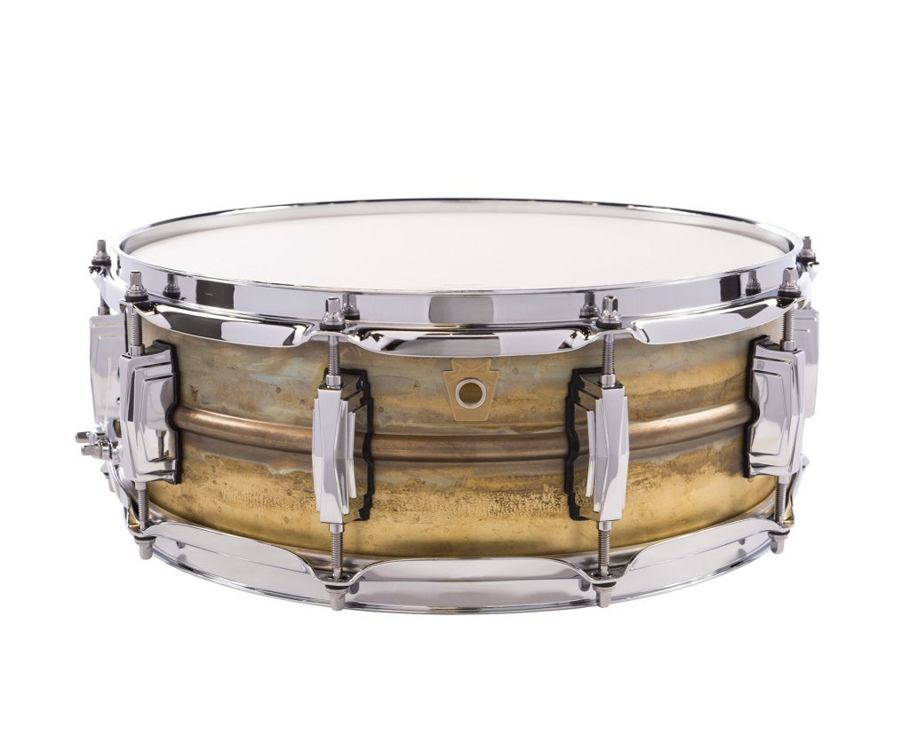 LB454R Raw Brass Phonic Малый барабан 14" х 5", Ludwig