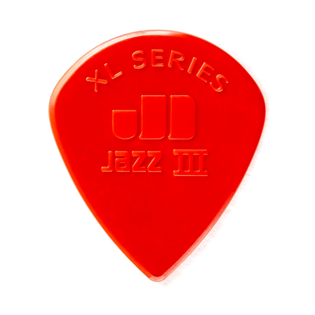 47PXLN Nylon Jazz III XL Медиаторы 6шт, 1,38мм, красные, Dunlop