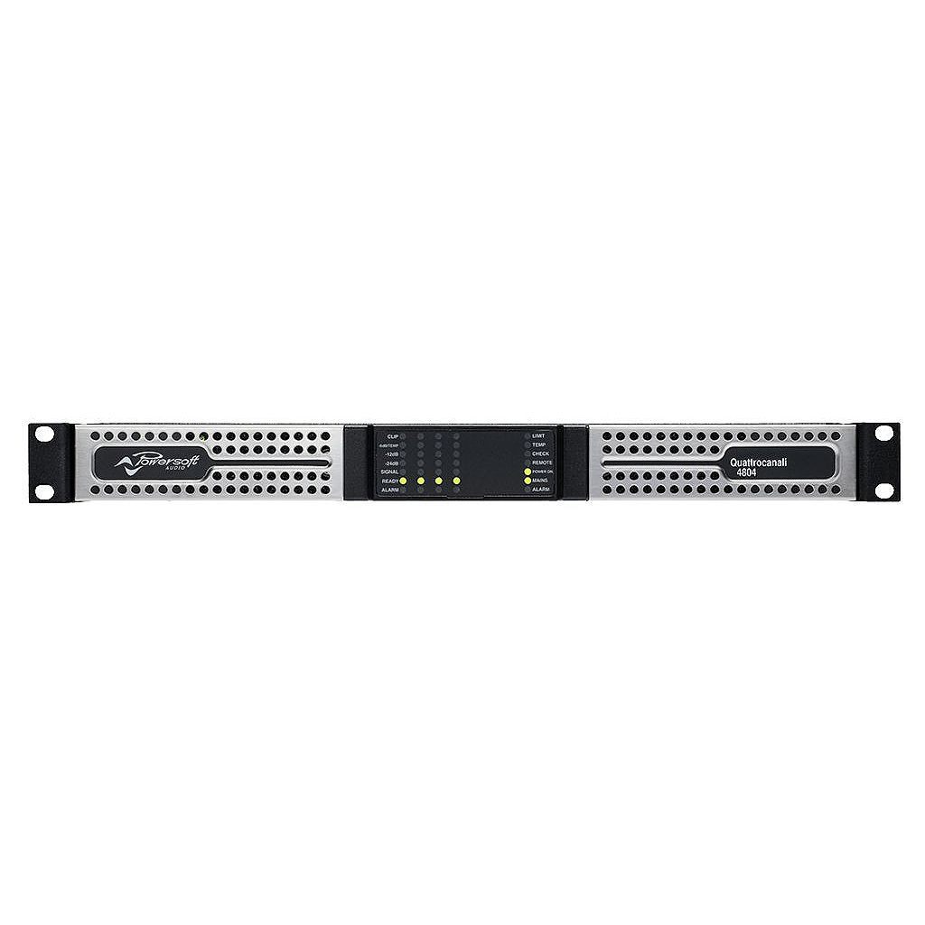 POWERSOFT Quattrocanali 4804 - четырехканальный усилитель мощности 4 х 1500 Вт на 2 Ома с DSP