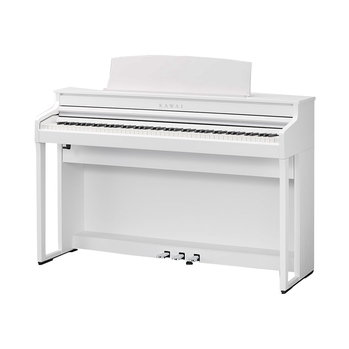 KAWAI CA401 W - цифровое пианино, 88 клавиш, механика Grand Feel, цвет белый матовый