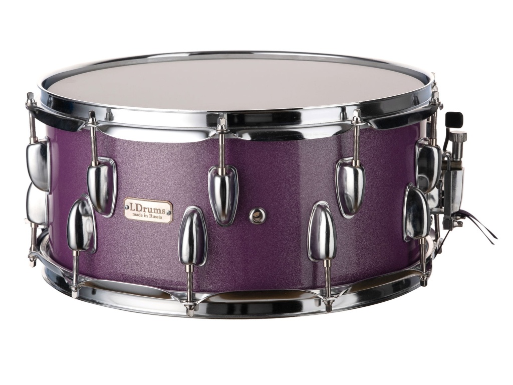LD6405SN Малый барабан, фиолетовый, 14x6,5"LDrums