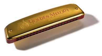 M241608 Golden Melody Tremolo G-major Губная Гармошка тремоло Hohner