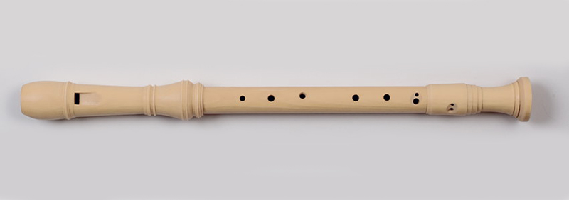 M351-3 Блокфлейта альт, барочная система, клен, Meinel