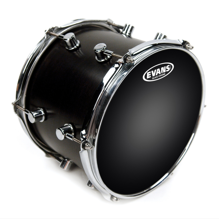 TT10CHR Black Chrome Пластик для том барабана 10", Evans