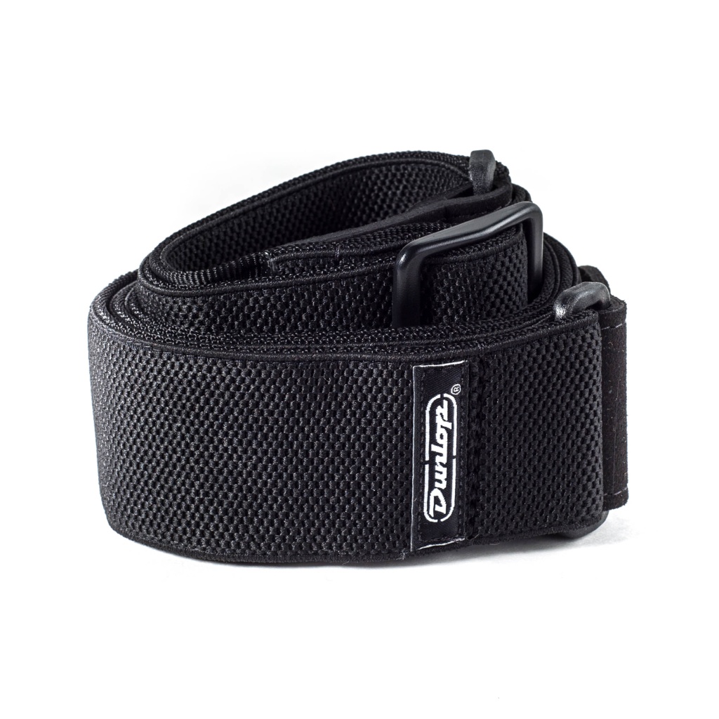 D69-01BK Mesh Ремень для гитары, черный, Dunlop
