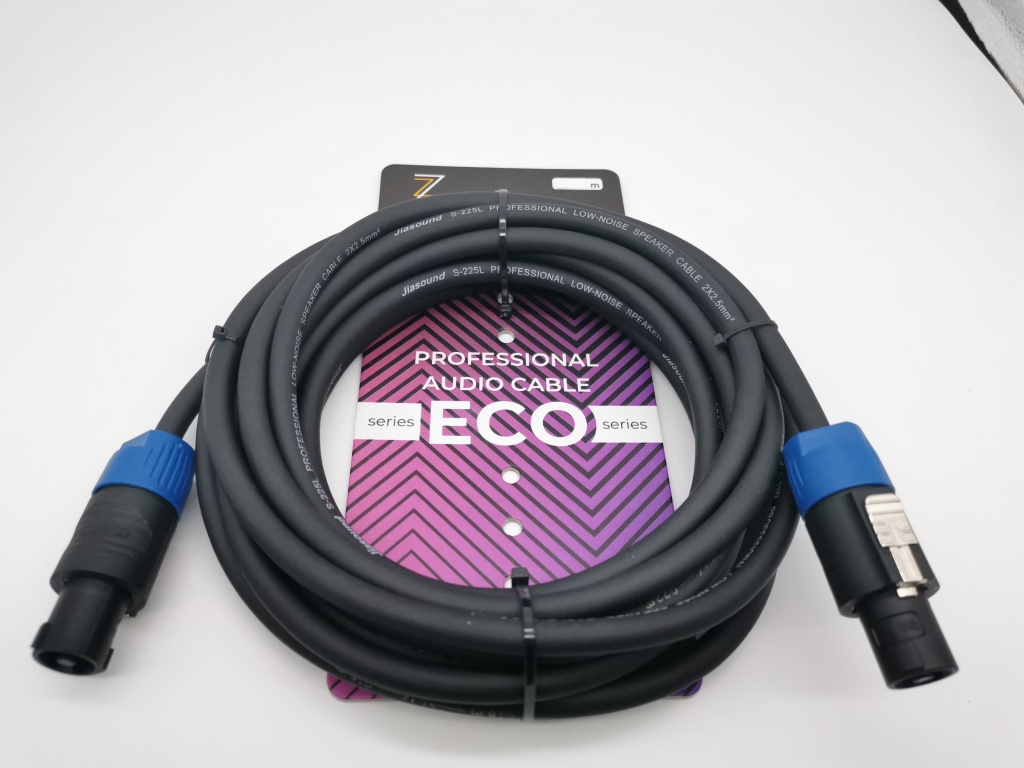 E26-Sp-Sp-0900-0 Кабель Speakon-Speakon 9м, ZZcable