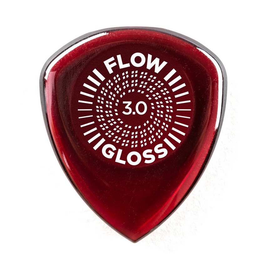 550P3.0 Flow Gloss Медиаторы 3шт, толщина 3мм, Dunlop